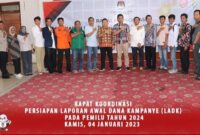 KPU Kaur Gelar Rakor LADK