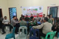 Giat POJOK PEMILU oleh Polsek Jajaran Polres Langkat untuk Mewujudkan Pemilu Damai