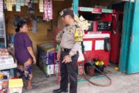 Bhabinkamtibmas Himbau Warga Tidak Mudah Terprovokasi Dengan Berita Hoax