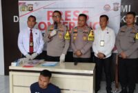 Polres lahat polda sumsel, Press Conference Ungkap Kasus Penganiayaan Berat ( Curat 351 )