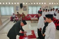 Hadiri Pelantikan PTPS, Kapolsek Kuala Jadilah Pengawas Profesional.