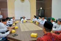 Alumni Tebu Ireng Audiensi ke Plt Bupati Langkat, Minta Bimbingan