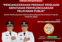Pemkab Muratara Raih Peringkat Terbaik Ke-6 Dari Ombusdman
