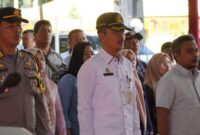 Pemkab Langkat Mengikuti Simulasi Pemungutan Suara yang di Gelar KPU Langkat