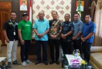 Grab” Hadir di Langkat, Manajemen Grab beraudiensi kepada Plt. Bupati Langkat Syah Afandin