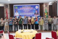Mewakili Plt. Bupati Langkat, Sekda Amril membuka rapat pleno penyusunan program kerja TPKAD Kabupaten Langkat