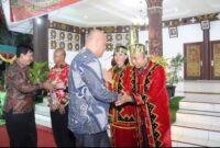 Bupati Nias Utara Menghadiri Acara Temu Pisah Kapolres Nias.