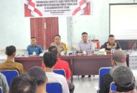 pemilu 2024, Kapolsek Rupat Utara Akp Cecep Sujapar, S.H beri peningkatan kapasitas kepada para saksi peserta pemilu
