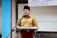 Bupati Tanjabbar Resmikan Pos Damkar Kecamatan Tebing Tinggi