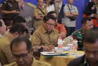 Wabup Tanjabbar Ikuti Rakor Forkopimda Provinsi Jambi