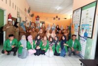 Kapus Secanggang YUSMALINDA S Keb BD Adakan Pengobatan Gratis DI Aula Kantor Desa Selotong