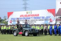 F1 Powerboat Danau Toba, Polda Sumut Rekayasa Lalulintas Kota Balige