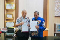 Lembaga Pemasyarakatan Kelas IIA Pamekasan Baru Saja Menandatangani Perjanjian Kerja Sama (PKS) Dengan BNNK Kabupaten Sumenep