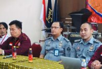 Lapas kelas IIA Pamekasan bersama Posbakumdin Pamekasan Memberikan Penyuluhan Hukum Kepada Warga Binaan 