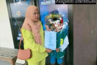 Penjambret Ponsel Bocah Hingga Terseret, Resmi Diadukan Ke Polres Sampang