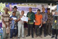 Pj Bupati Langkat Faisal Hasrimy Puji Kerja Nyata Kades Pintu Air dan Camat Pangkalan Susu