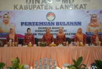Ny. Uke Retno Faisal Hasrimy hadiri Arisan dan Pertemuan Bulanan DWP Langkat