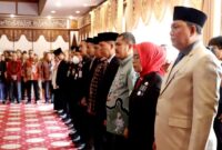 Wabup Tanjabbar Hadiri Pelantikan Dirut PT. BPD Jambi 