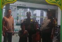 Berikan Rasa Aman dan Nyaman Polres Langkat dan Polsek Sejajaran Melaksanakan Pengamanan Sholat Tarawih