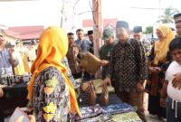 Bupati Tanjabbar Buka Bazar Ekraf Ramadhan 2024