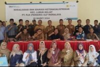 Sikapi Keluhan Listrik Padam, PLN ULP Indralaya Sosialisasi dan Edukasi Kelistrikan di Kecamatan Lubuk Keliat