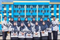 Korwil dan serta Kepala Sekolah Sekecamatan Indralaya Selatan Kabupaten Ogan Ilir Mengucapkan Selamat Idulfitri 1445