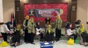 Menyambut Hari Bakti Pemasyarakatan Ke 80, Lapas Pamekasan Gelar kegiatan donor darah di aula Lapas Kelas IIA