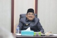 Bupati Tanjabbar Ikuti Rakor Pengendalian Inflasi Bersama Kemendagri Secara Virtual 