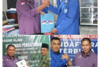 Serius Maju Pilkada Pagaralam Ludi Oliansyah Ambil Formulir Bakal Calon Walikota di Tiga Partai Politik