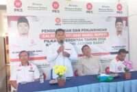 Kembalikan Berkas Pendaftaran Cakada, Hairan Disambut Langsung Ketua DPD-PKS