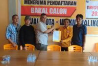 Tancap Gas Di Pilwako Pagaralam, Perwakilan Ludi Oliansyah Sambangj Dua Kantor Partai