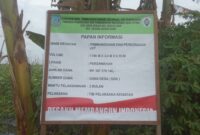 Pengerasan Jalan Sawah Dengan Dana Rp 367 Juta Lebih Di Desa Rawa Medang Asal Jadi