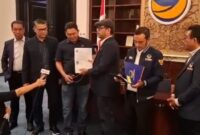 Hairan Terima Surat Rekomendasi dari DPP NasDem untuk Pilkada Tanjabbar 2024