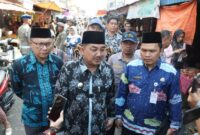 Pastikan Stabilitas Harga Bahan Pokok Jelang Idul Adha, Bupati Tinjau Pasar Tangga Raja