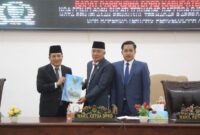 Penjelasan Bupati Sampang Terhadap RPJPD 2025-2045 Dalam Paripurna DPRD Sampang