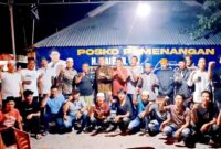 Resmikan Posko Parit Lapis, H. Hairan Himbau Pendukung Tidak Terpengaruh Berita Hoax dan Isu Provokatif