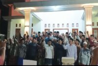 Giliran Kec.Pangarengan Relawan dan Simpatisan Desa Apa’an Siap Dukung dan Menangkan Paslon H.Slamet Junaidi dan Ra Mahfudz.