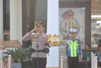 Kapolres Pimpin Apel Gelar Pasukan Operasi Patuh Siginjai 2024 : Fokus pada Penindakan Pelanggaran Lalu Lintas