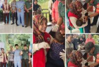 Pemerintah Desa Kadur melaksanakan Pekan Imunisasi Nasional (PIN) Polio serentak 