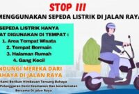 Demi Keselamatan, Penggunaan Sepeda Listrik Dibatasi di Area Khusus