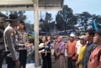 Personil Polsek Tulung Selapan dan BKO Karhutlah Polda Sumsel Amankan 15 Remaja Tawuran di Tulung Selapan.