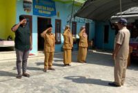 Pemdes Majangan Jrengik Kabupaten Sampang Rutin Gelar Apel Pagi Setiap Senin dan Rabu