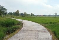 Desa Majangan Realisasikan Proyek Rabat Beton Dana Desa Tahap 1 di Dusun Takalong