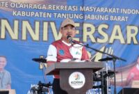 Bupati Tanjabbar, Pemda Komitmen Dukung Kemajuan Olahraga