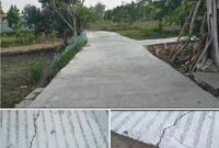 Transparansi Dana Desa Dipertanyakan, Proyek Rabat Beton Desa Batukarang Dikeluhkan Warga