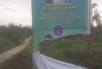 Belasan Baliho Paslon Sulaiman Tole-Abdul Hamid di Aceh Timur Rusak. 