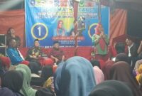 Warga talang Camai Padati Acara kampanye Dan Deklarasi dan Dukungan Paslon Hepy-Efsi
