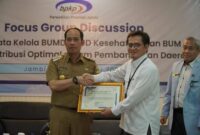 Pjs. Bupati Tanjabbar Jadi Pembicara dalam Focus Group Discussion Penguatan Tata Kelola BUMD, BLUD Kesehatan, dan BUM Desa di Provinsi Jambi