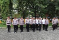 Kapolres Langkat Pimpin Apel Pengamanan Rapat Rekapitulasi Suara Pilkada Serentak 2024 di Tingkat Kabupaten