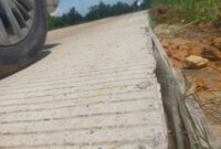 Jalan Baru, Kualitas Buruk, Proyek Jalan Desa Buker-Karang Anyar Berpotensi Rugikan Negara!
